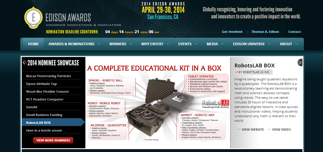 Edison-Awards_Screenshot