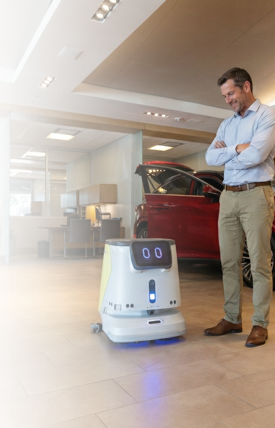 Car Dealership Service Robots