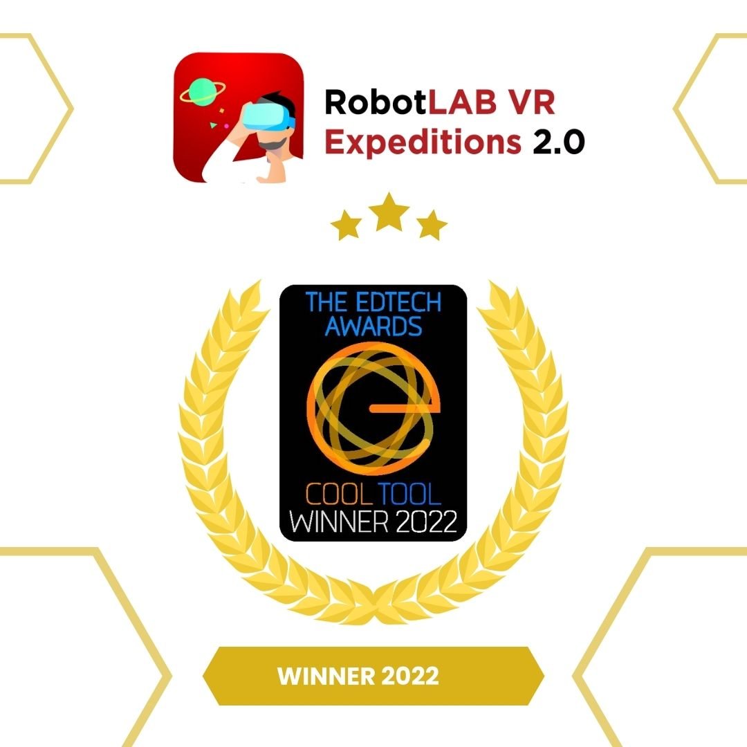 VR Expeditions 2.0 is The 2022 Cool Tool Winner by The EdTech Awards Under the AR/VR Solution Category!