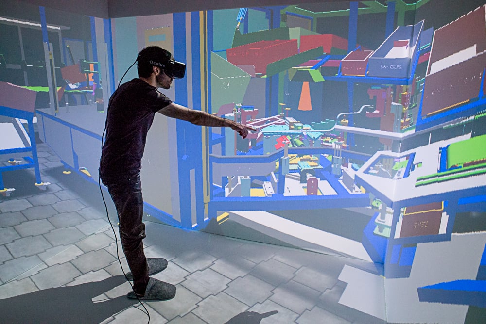 Research how virtual reality is used as a tool in some industries to help s...