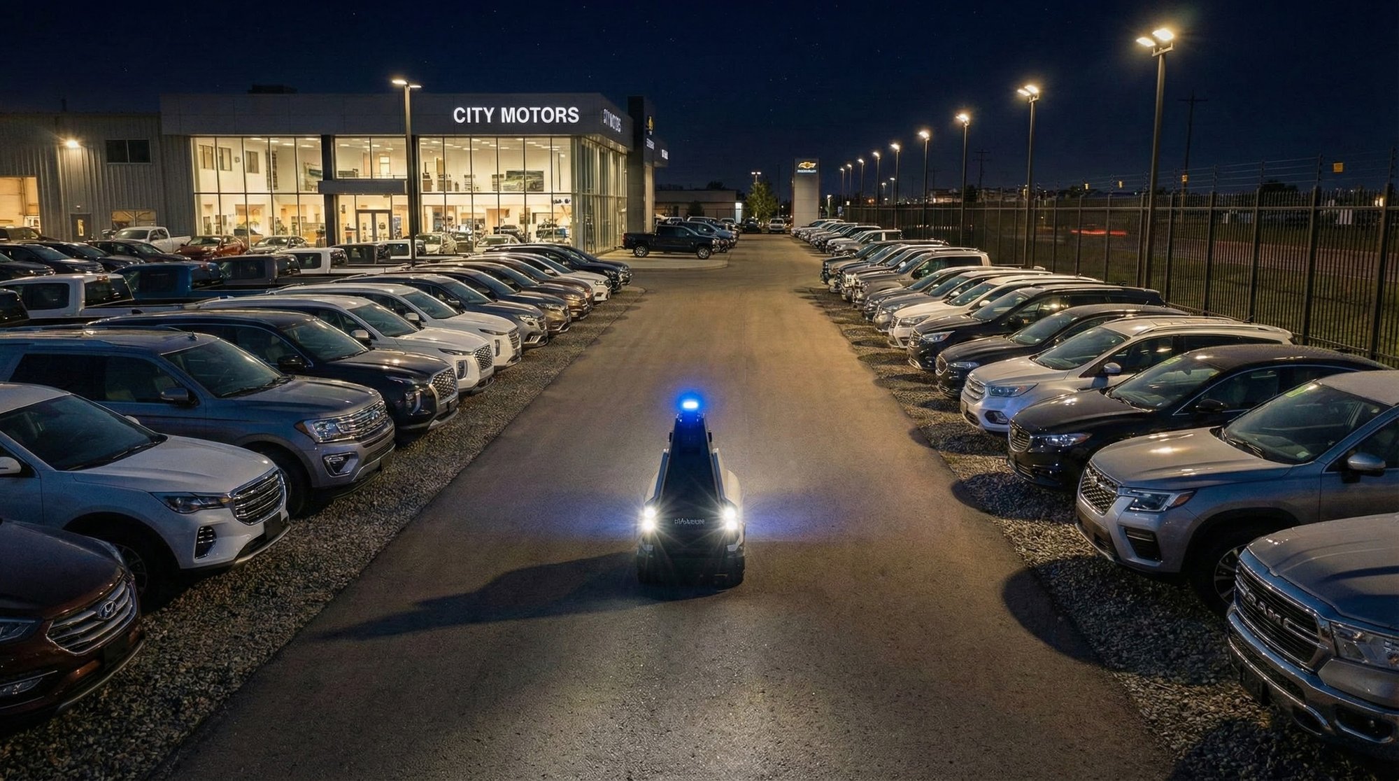 Kabham Halo Robot Patrolling