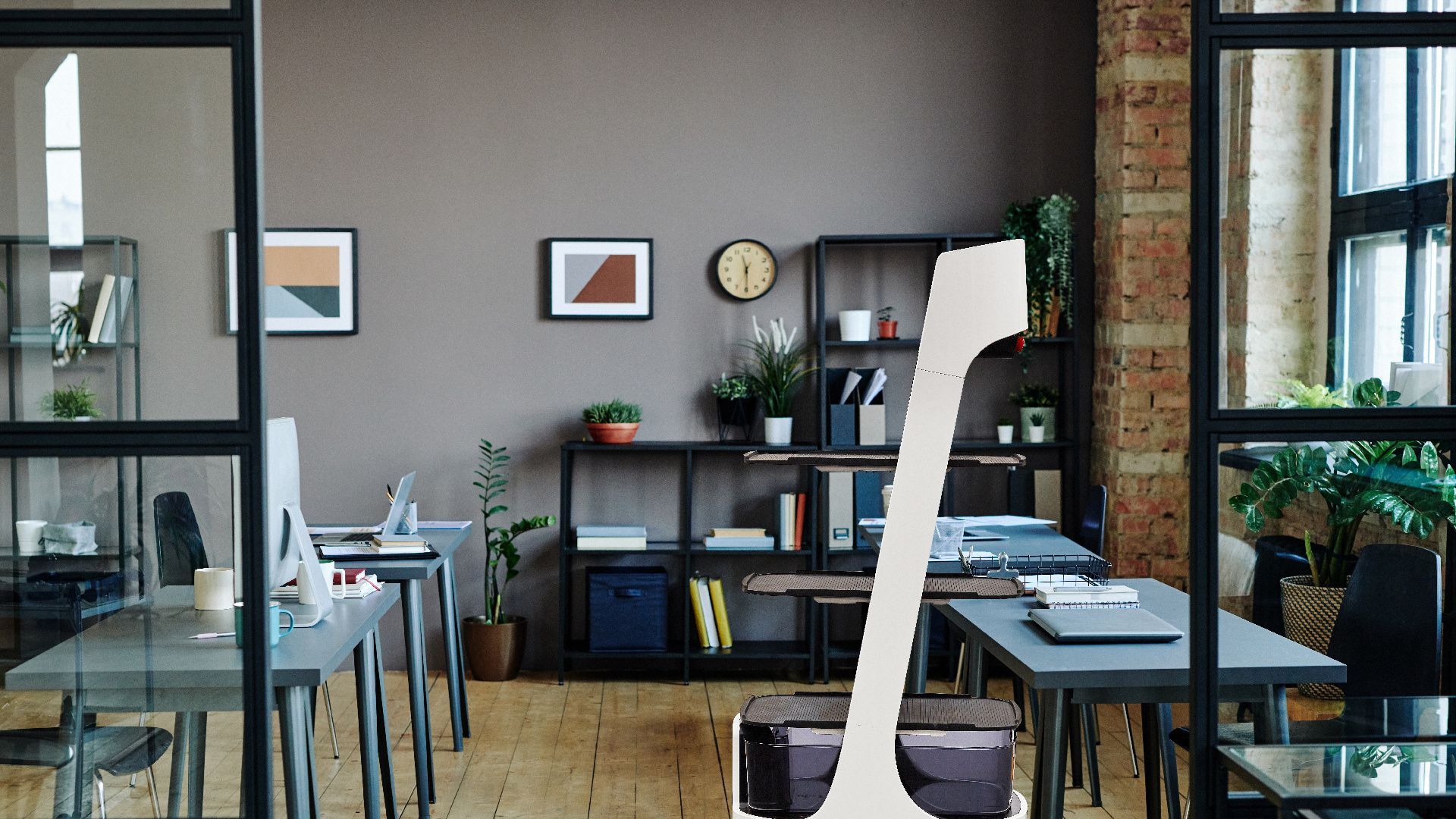 LG Cloi Servebot Robot