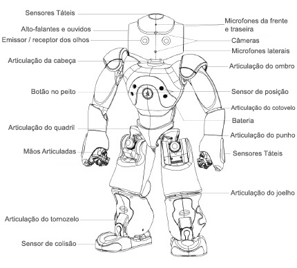 Robô Humanóide NAO Edição Premium