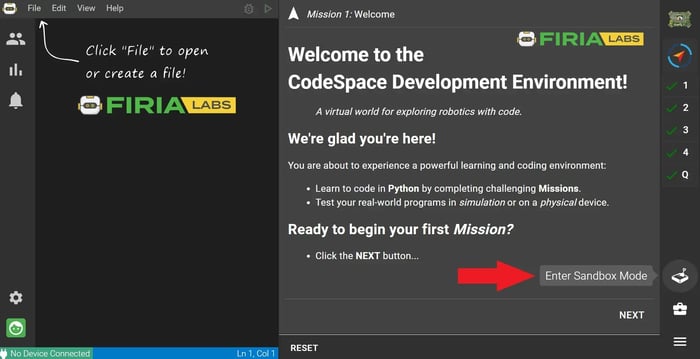 Firia Labs CodeSpace image