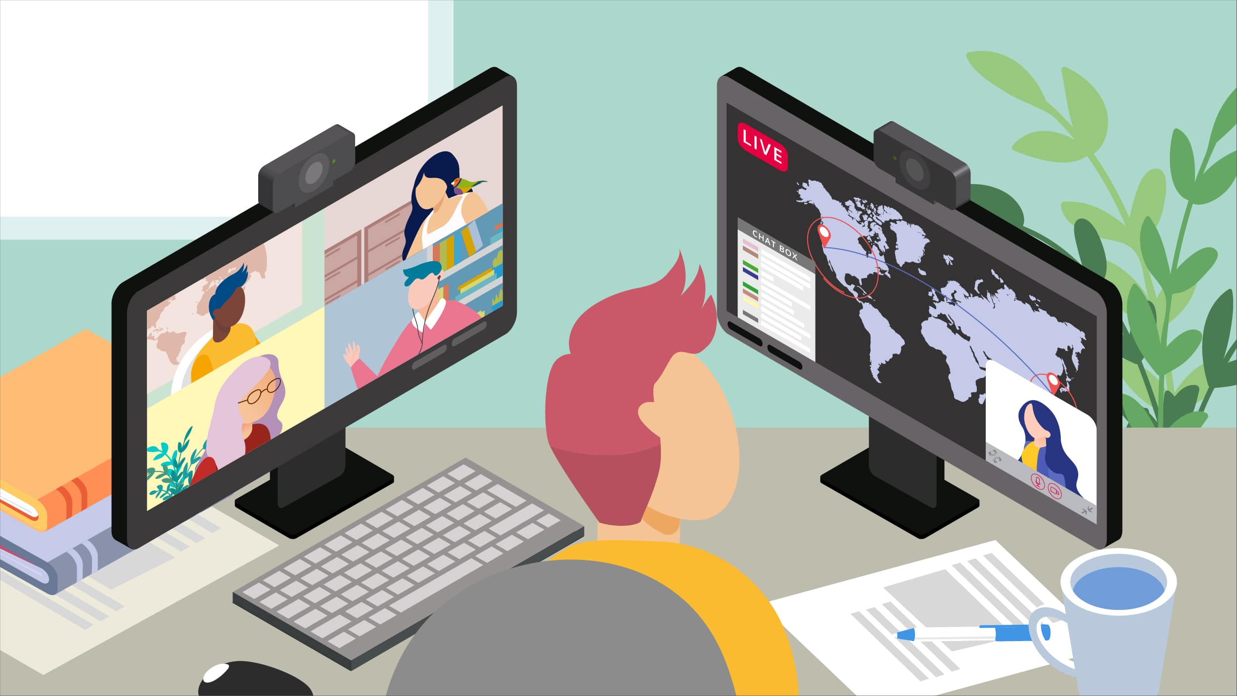 Videoconferencing-vs-Live-Streaming-for-Distance-Learning-1