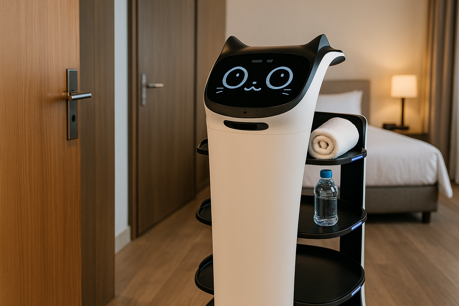 Which robot is best for room service delivery?