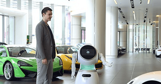 Cruzr Robot Retail