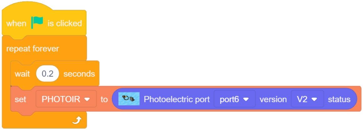 Photoelectric IR Sensor Download Code