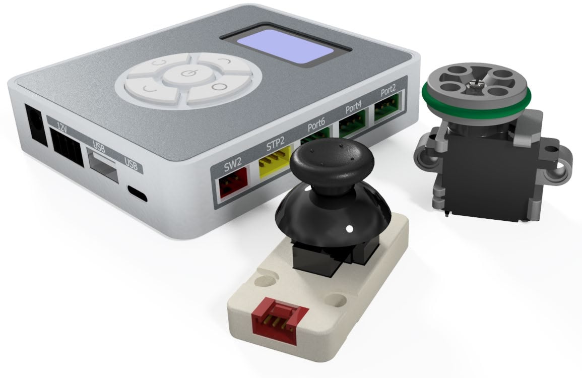 Joystick control servo