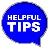 Helpful tip
