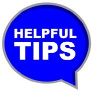 Helpful tip