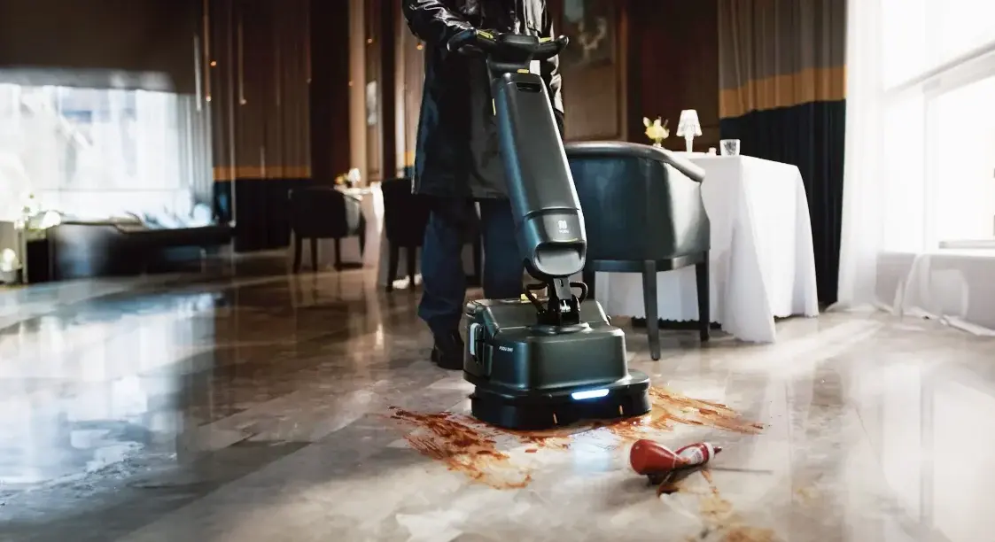 Restaurant Cleaning Robot
