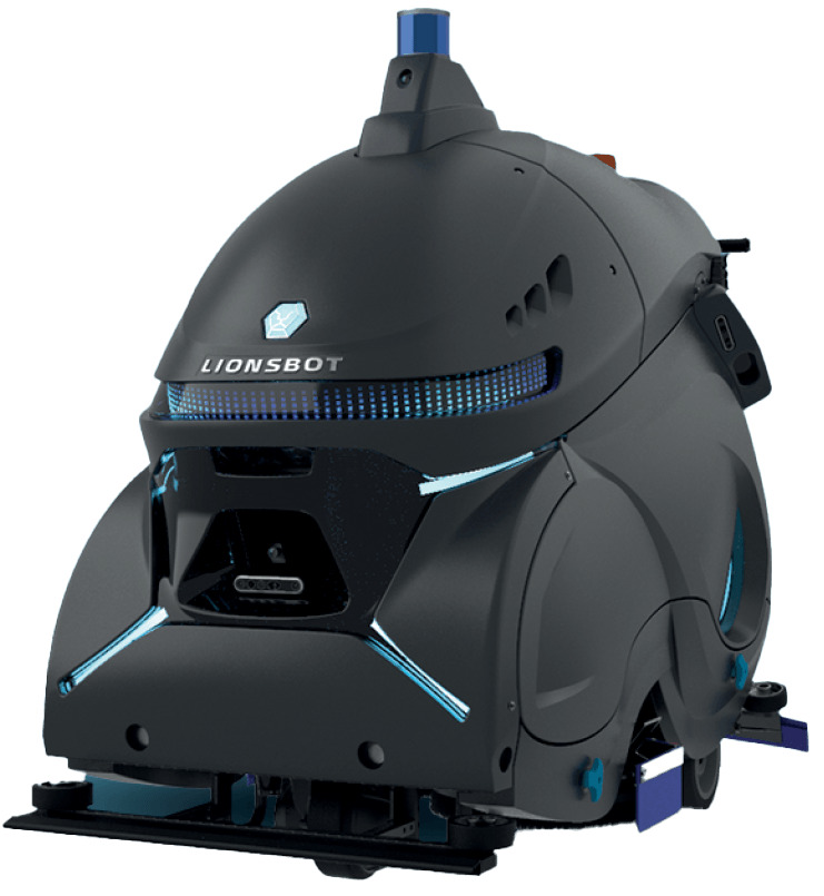 KOKOLLECTRON Space Warrior ライオンボット LionsBot R12 Rex Scrub Robot | Floor Scrubbing | RobotLAB