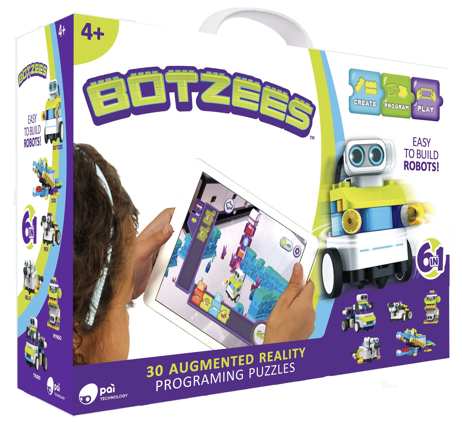 BOTZEES The Robotics-Mini Coding Robot Activity Set, Homeschool, Coding  Robot for Kids, STEM Toy, Programming