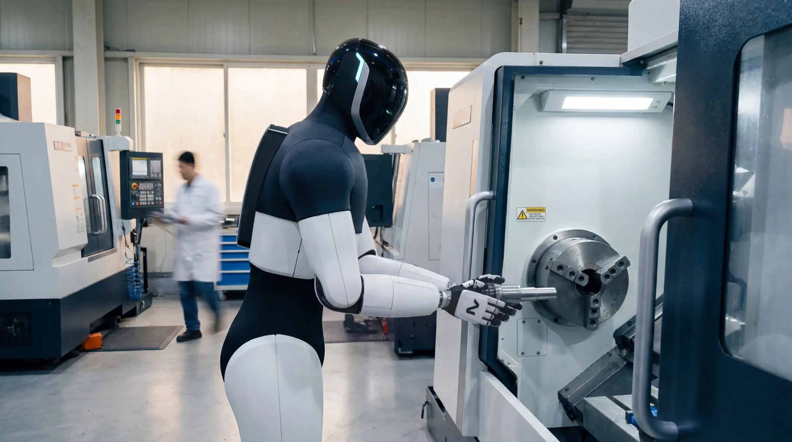 NEURA Robotics 4NE-1 (Gen 3.5) humanoid robot