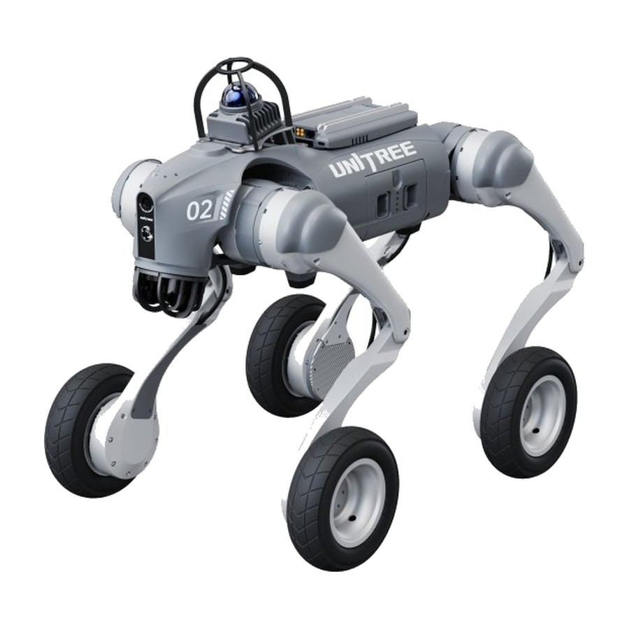 Go2-W Smart Package Quadruped Robot